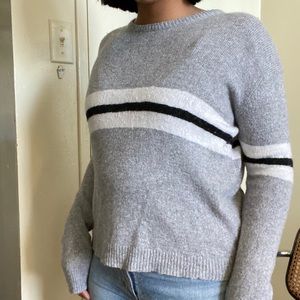 Brandy Melville varsity knit sweater